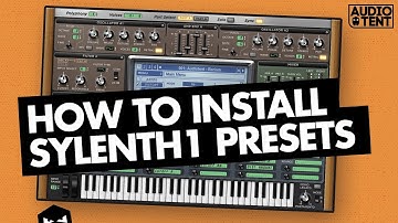 How To Install Sylenth Presets (Audiotent)