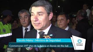 Conmemoran 197 años de la Policía en Banda del Río Salí - Tucumán Gobierno