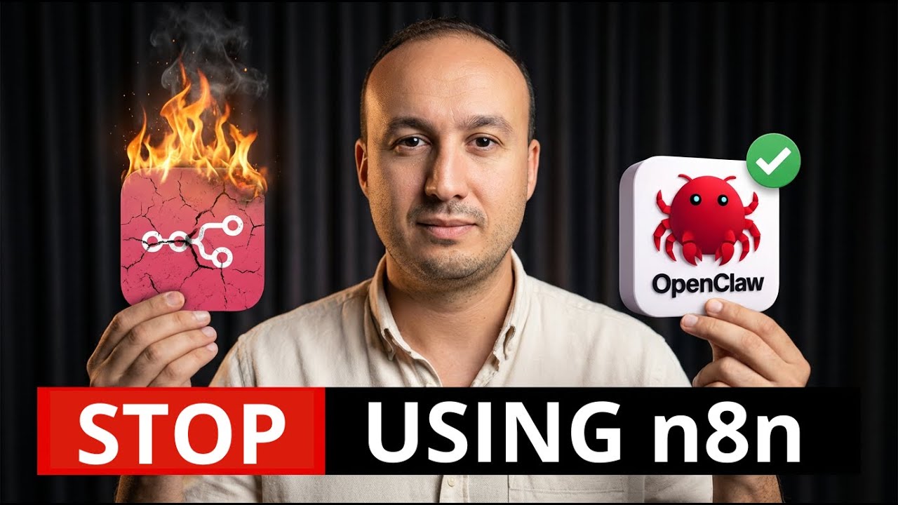 OpenClaw AI building n8n workflow automation through chat interface