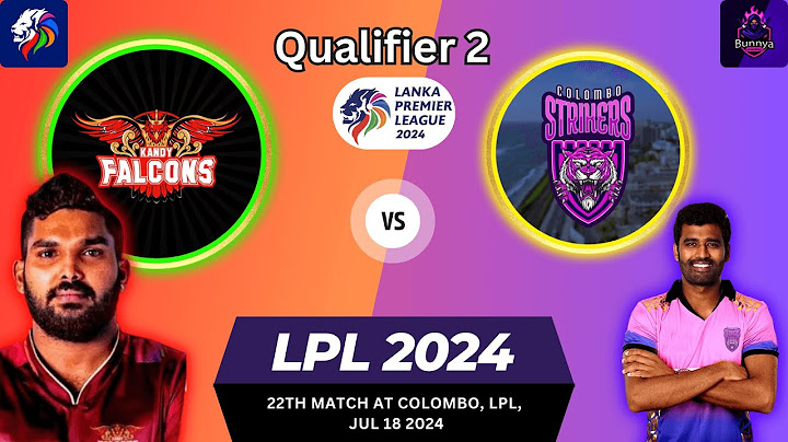 🔴 LPL Live: Eliminator  - Kandy Falcons Vs Colombo Striker Live | KFL vs CS Live | LPL 2024 Live