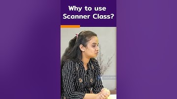 Java Interview Question | Why to use Scanner Class in Java? #shorts #kiransir #javaprogramming