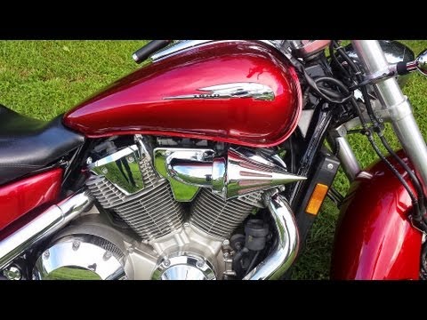 Krator Motorcycle Chrome Spike Air Cleaner Intake Filter For 2002-2006 Honda Shadow Spirit 750 VT750DC