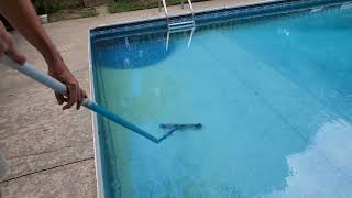How to get stain out of pool using Vitamin C