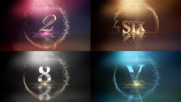 The Countdown After Effects Templates