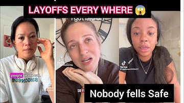 SO MANY PEOPLE ARE LOSING THEIR JOBS WITHOUT WARNING 😱