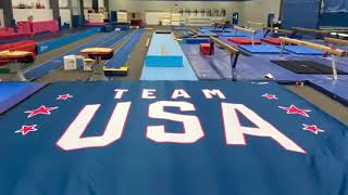 New Airbag installed by American Gymnast for USAG Women&#39;s National Team training