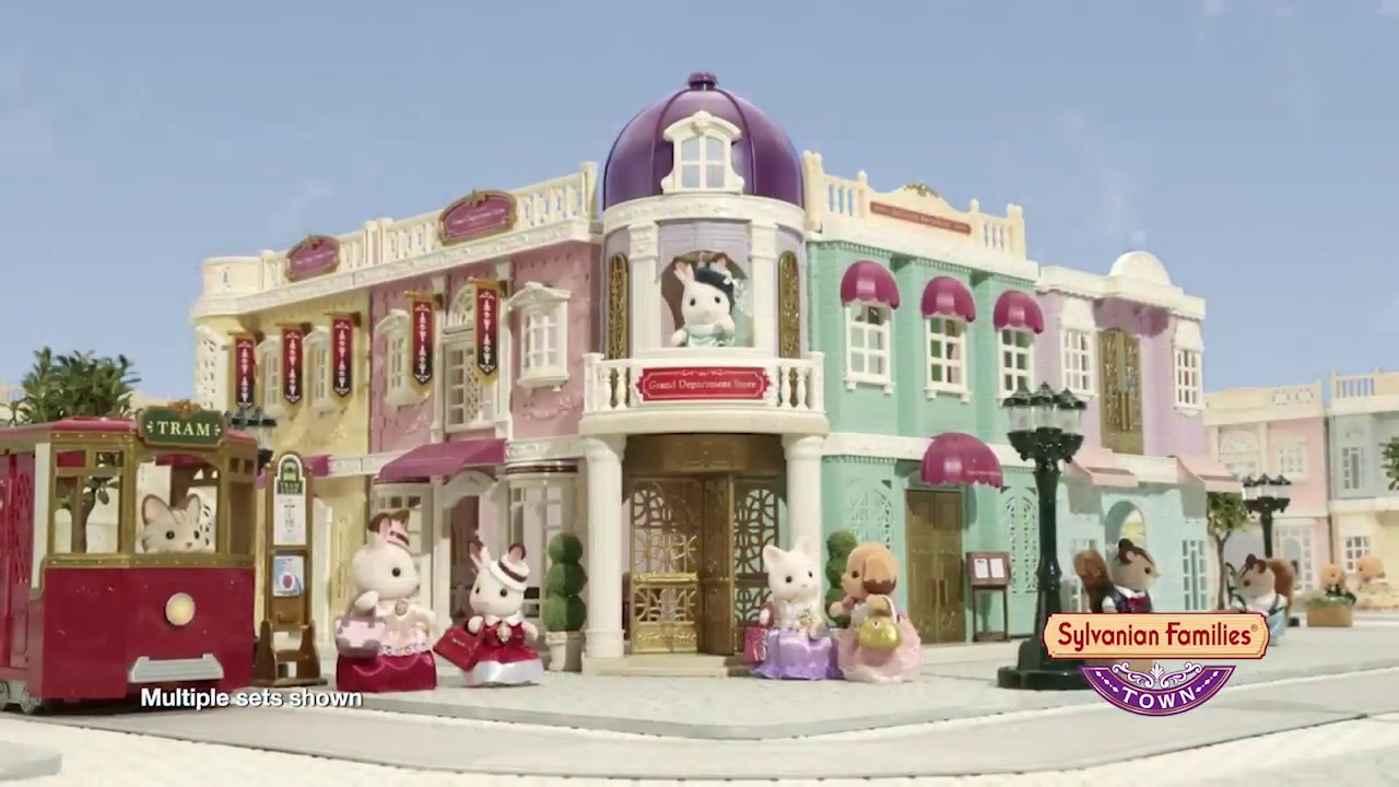 calico critters town grand department store