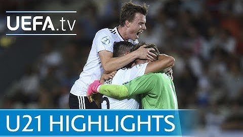 Under-21 2017 final highlights: Germany v Spain