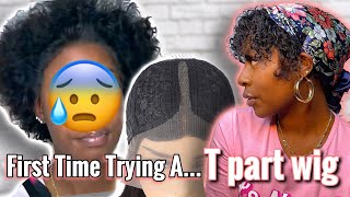 Pixie Cut T PART Wig? | Styling My T Part Wig 😰| FT ilikehairwig 💖