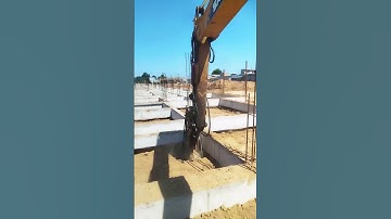 Soil process of seismic leveling foundation- Good tools and machinery make work easy