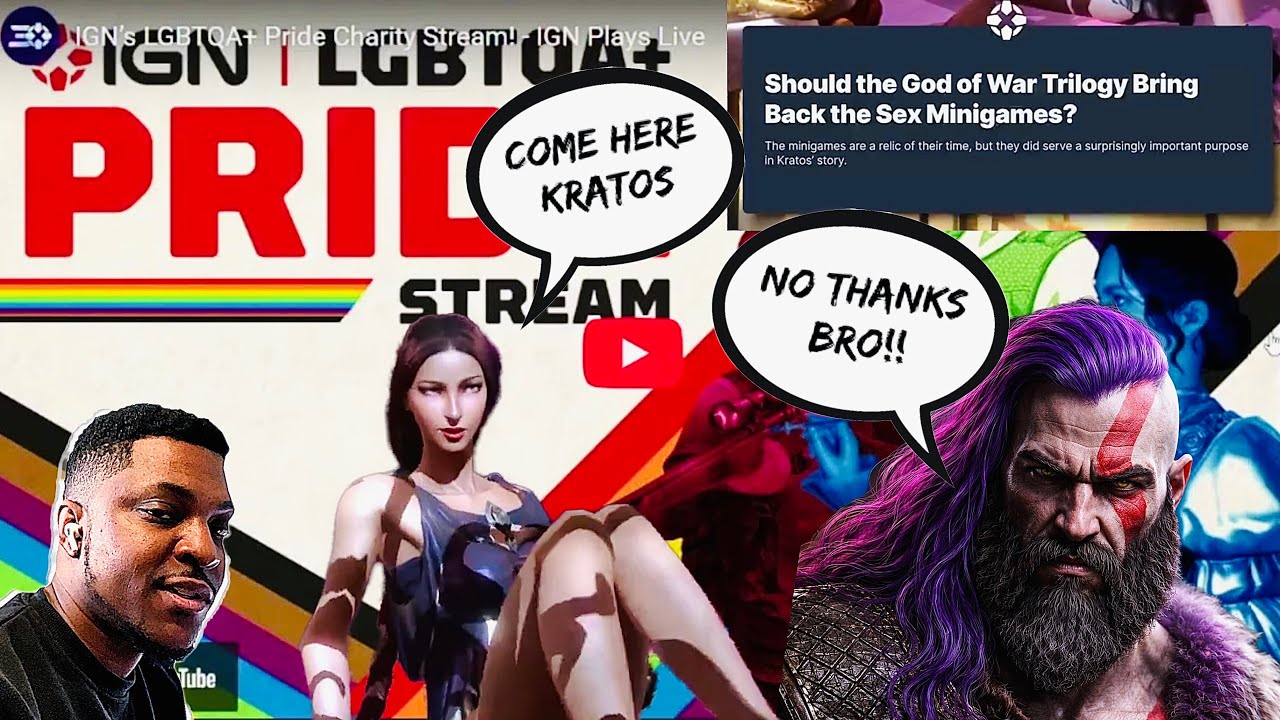 IGN doesn’t want Kratos to “have fun” with women lol.