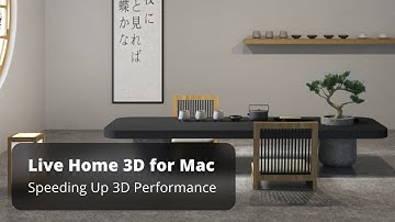 Speeding Up 3D Performance - Live Home 3D for Mac Tutorials