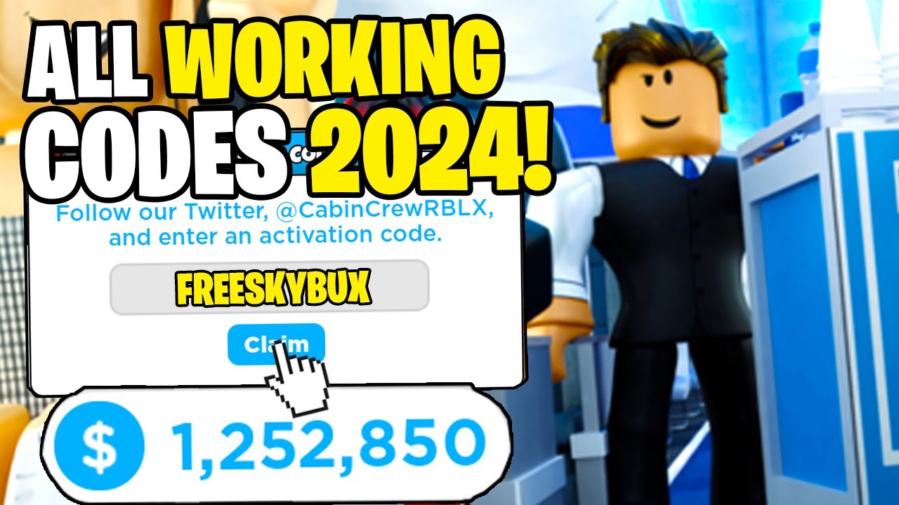 *NEW* ALL WORKING CODES FOR CABIN CREW SIMULATOR IN 2024! ROBLOX CABIN