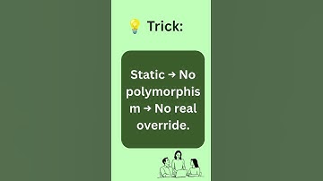Can static methods be overridden? | Java Interview Trick