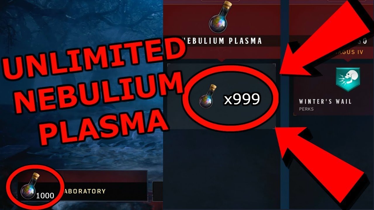 UNLIMITED NEBULIUM PLASMA FARM! BO4 XP GLITCH! FARM UNLIMITED NEBULIUM PLASMA! BLACK OPS 4 GLITCHES!