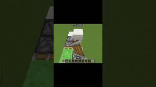 How to make flying car in Minecraft #minecraft #redstonehacks #automatic #minecraftpe #redstone