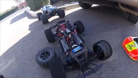 Traxxas X-Maxx 8s CRASHES AT 98.9mph from Blown Tire Speed Run!! New Personal Best
