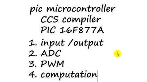 PIC16f877a  programing in CCS compiler in Tamil- part 4