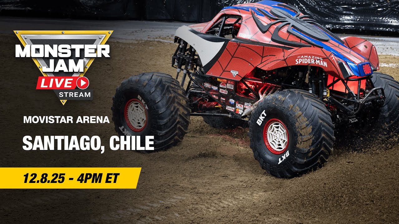 Monster Jam: Santiago, Chile - 5 (Evento completo) | 7 de diciembre de 2025