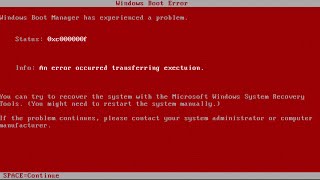 Red Screen of Death - Windows Longhorn [100 Subscribers Special] screenshot 3