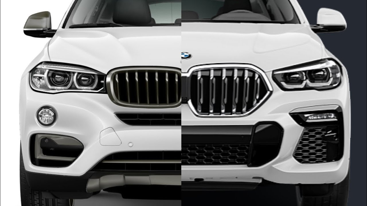 2020 BMW X6 M50i xDrive Carbon Black Metallic vs 2019 BMW X6 35i xDrive ...