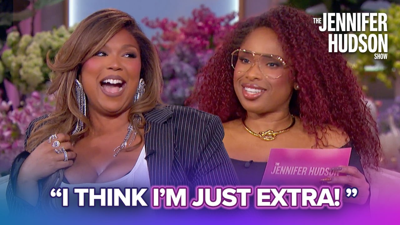 Lizzo Can’t Help but Break into Song When She’s with JHud!