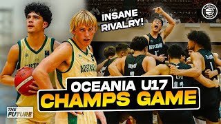 Australias Best U17S Battle New Zealand In Huge Rivalry Championship Game Full Highlights