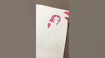 Coloring Top Model Art Book 