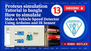 How to make a Car Speed Detector using Arduino and IR Sensor. #proteus #arduino #microcontroller