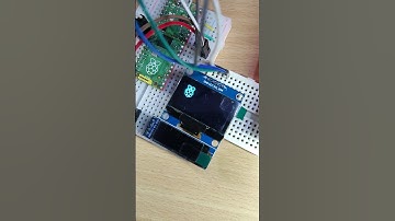 MicroPython display on two OLED, as one FrameBuffer. ex.1 floating icon across displays