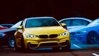 GOLD BMW M4 F82 DRIFTING