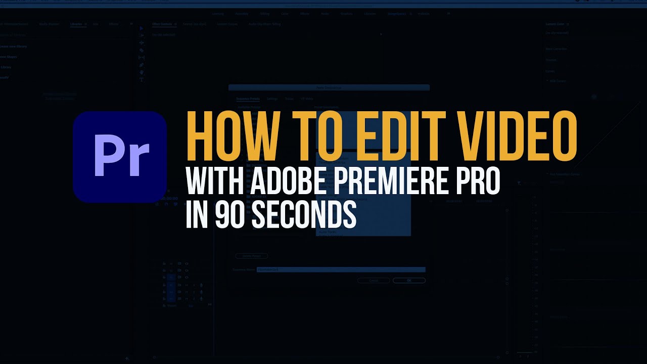 Adobe Premiere Pro for Beginners | Start editing in Premiere Pro in 90 ...