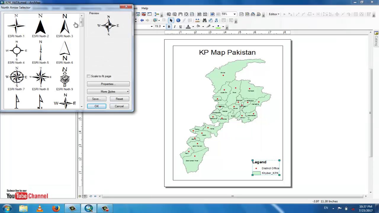 How To Make Map Layout In Gis Map Layout In Arcmap Create Map Layout In Gis Youtube