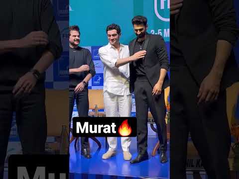 #murat meets #anilkapoor in Mumbai 😍 #burakdeniz #hayatmurat #bollywood