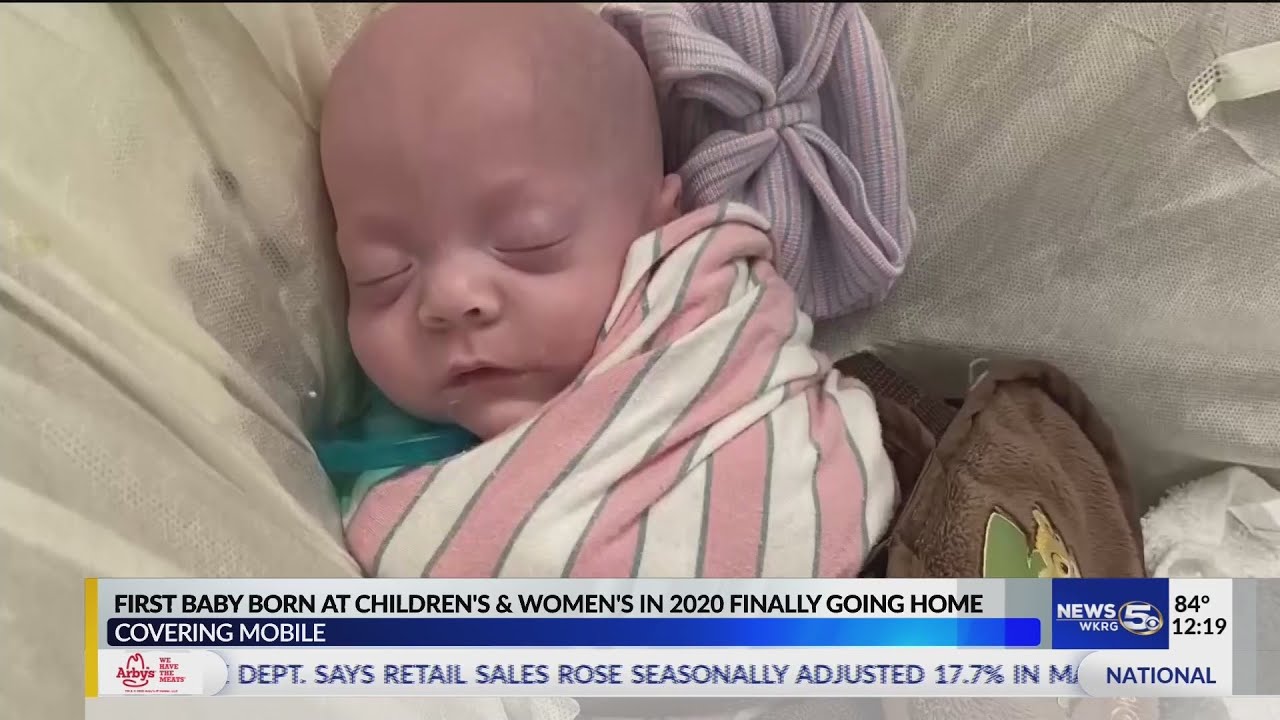 VIDEO First 2020 Baby born at USA going home YouTube