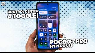 KEREN BANGET! Cara Pasang Control Center 4 Toggle HyperOS 3 di POCO X7 Pro!