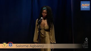 Salome Agbaroji - National Youth Poet Laureate 2023