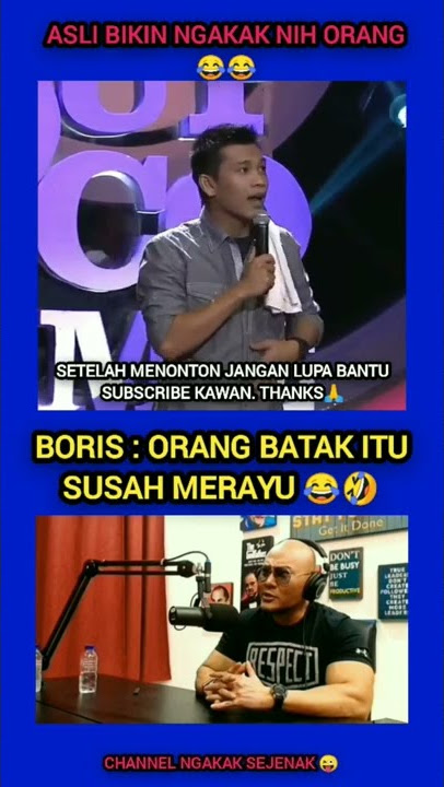 NGAKAK BANGET : ORANG BATAK ITU SUSAH MERAYU | #ngakakbanget #batak