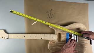 Scale Length vs String Length - How to check your DIY Guitar Kit