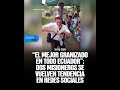 Dos misioneros se hicieron virales en Ecuador tras promocionar granizados.