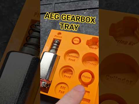 AEG Gearbox Parts Tray — Pre-Orders Live! #airsoft