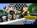 1ª CORRIDA: Sou o MAIS RÁPIDO e MAIS RICO do SERVER! - StonksCraft #19