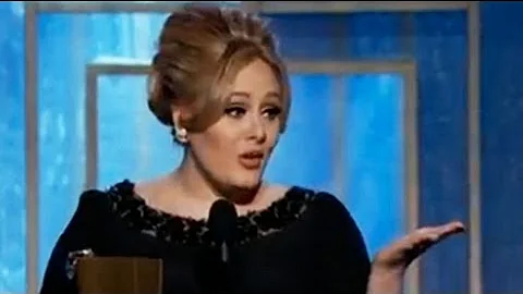 Adele wins Golden Globe for Skyfall