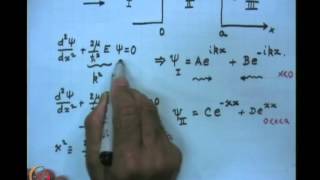 ⁣Mod-04 Lec-14 Tunneling through a Barrier