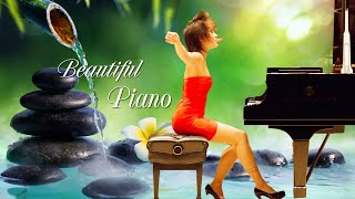 Beautiful Romantic Piano Love Songs - Soft Relaxing Music With Water Sounds For Stress Relief, Sleep screenshot 5