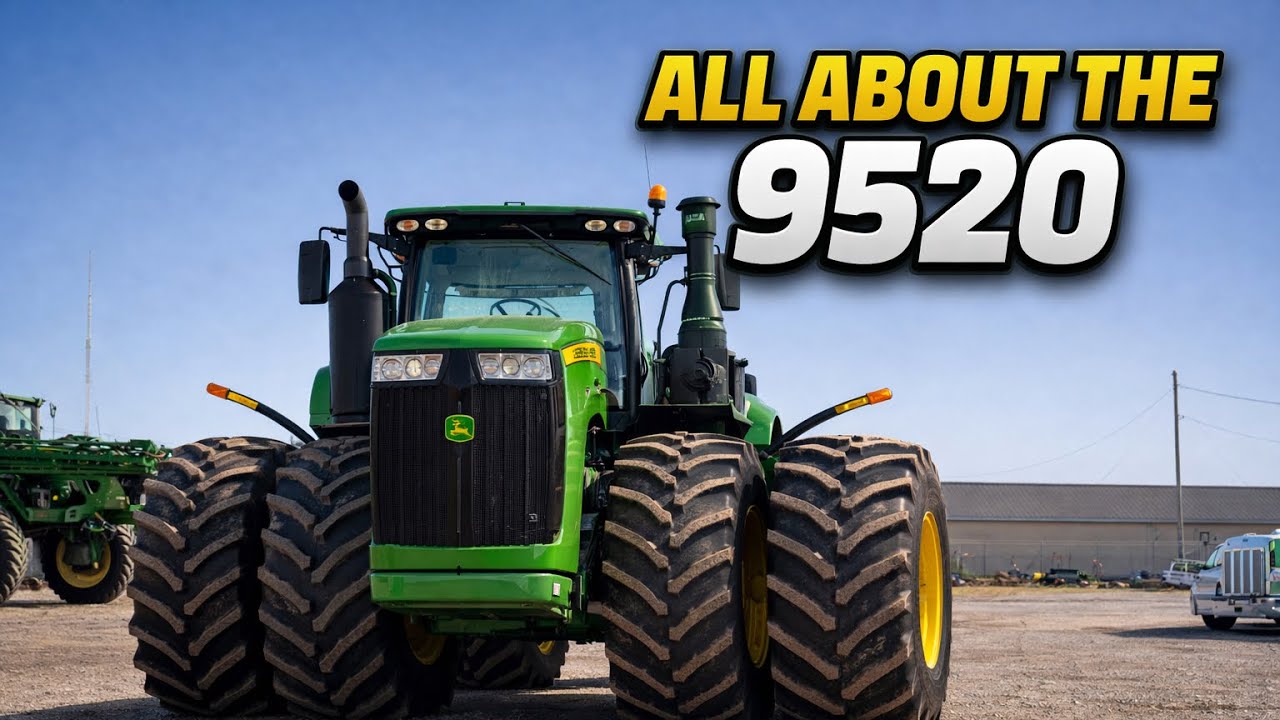 All About The John Deere 9520 - YouTube