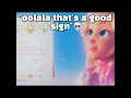 "Sincerely.. oolala that's a good sign" 😭