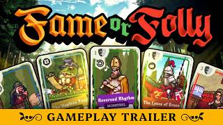 Fame or Folly — Official Trailer | Roguelite Deckbuilder