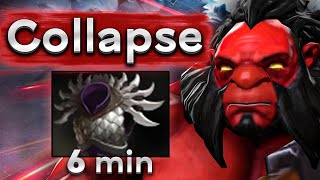 Коллапс на Аксе с БМом на 6 минуте! - Collapse Axe 7.35 DOTA 2