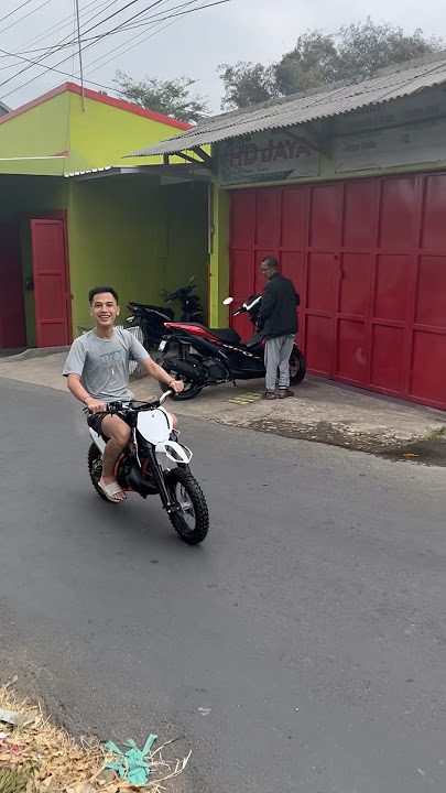 Tes mini trail 50cc SE suara mirip NINJA 2tak RPM tinggi nya narikkkkkkkkk #minitrail #minitrailse